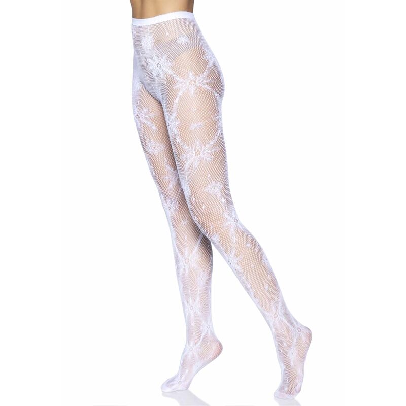 LEG AVENUE - MEDIAS DE MALLA COPO DE NIEVE TALLA ÚNICA