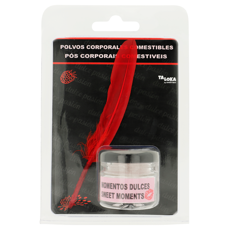 DIABLO GOLOSO - POUDRE CORPORELLE COMESTIBLE LA FRAMBOISE