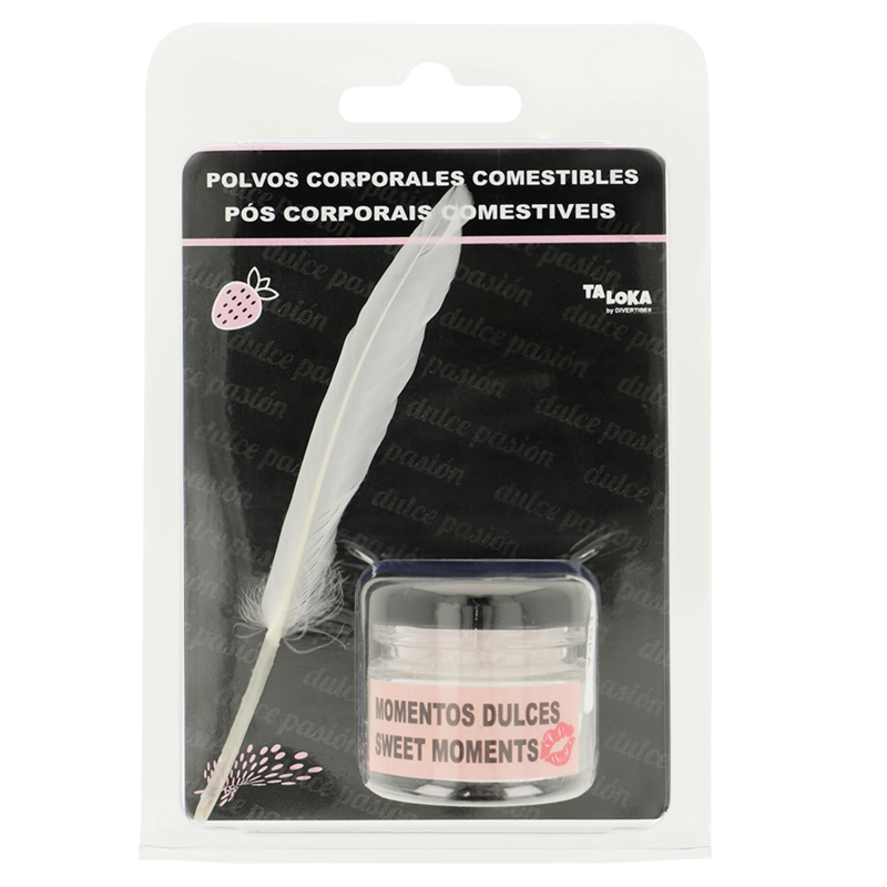 DIABLO GOLOSO - POUDRE CORPORELLE COMESTIBLE LA FRAISE