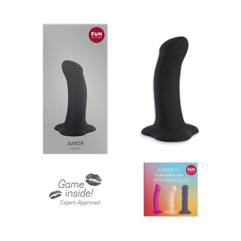 FUN FACTORY - DILDO NEGRO AMOR