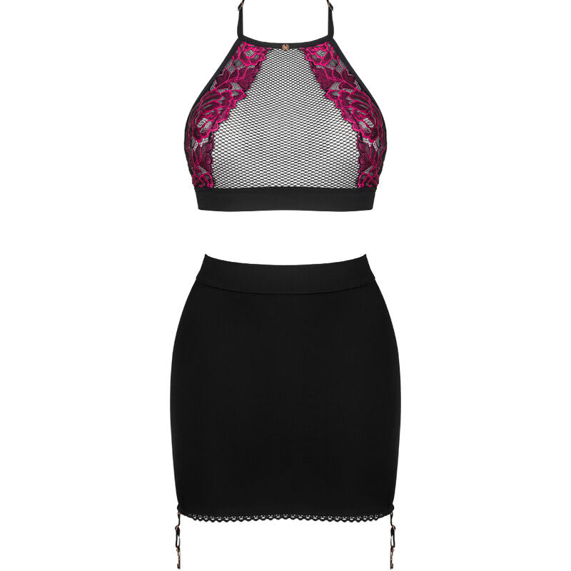 OBSESSIVE - TOP Y FALDA ROSENTY XS/S