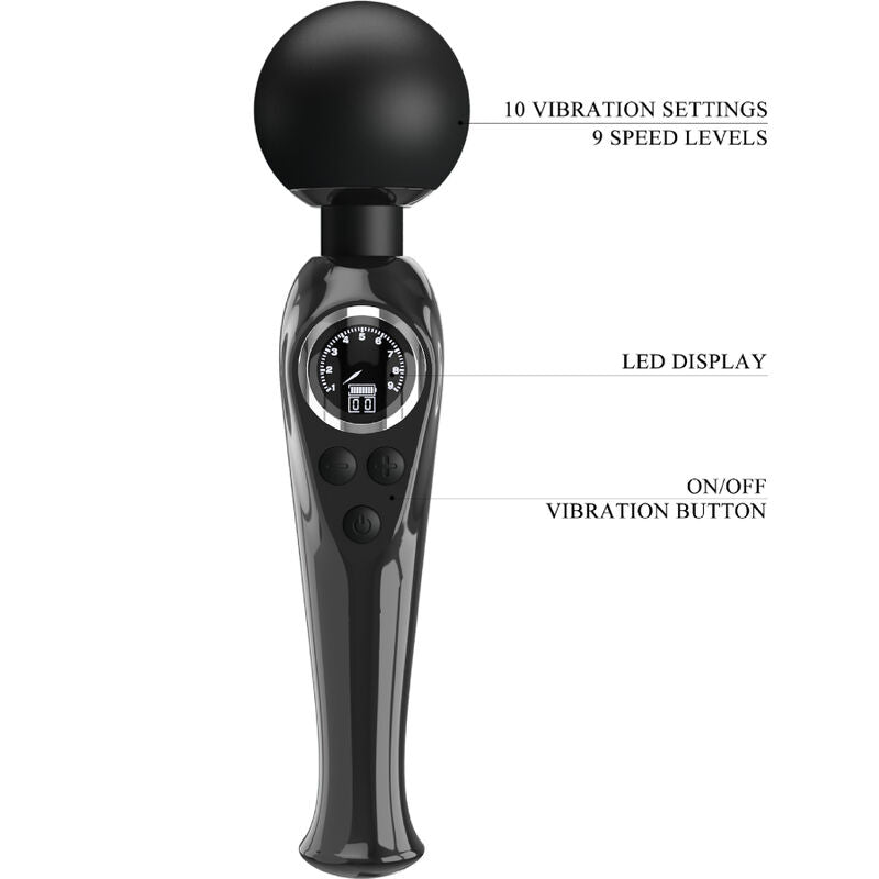 PRETTY LOVE - VARITA VIBRADORA SKYLER NEGRO