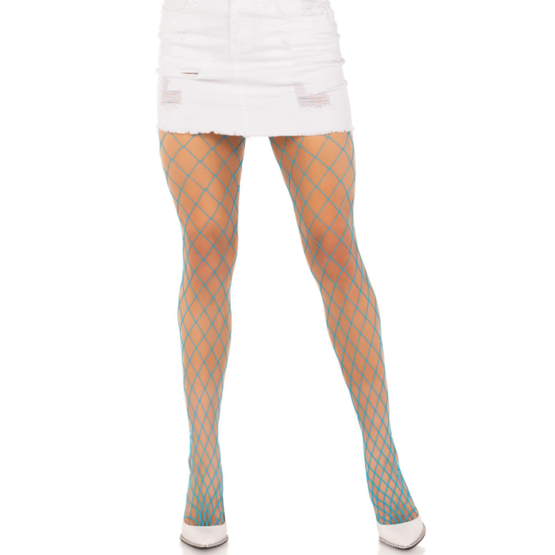 LEG AVENUE - MEDIAS DE RED DIAMOND ROSA