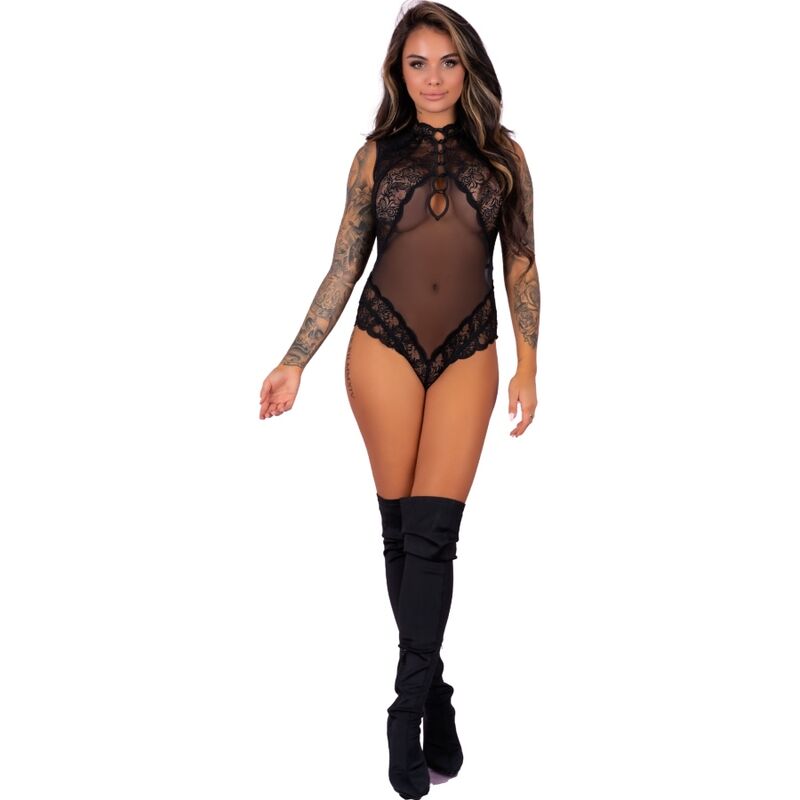 MODA LIVCO CORSETTI - BODY SAGEN LC 90694 NEGRO