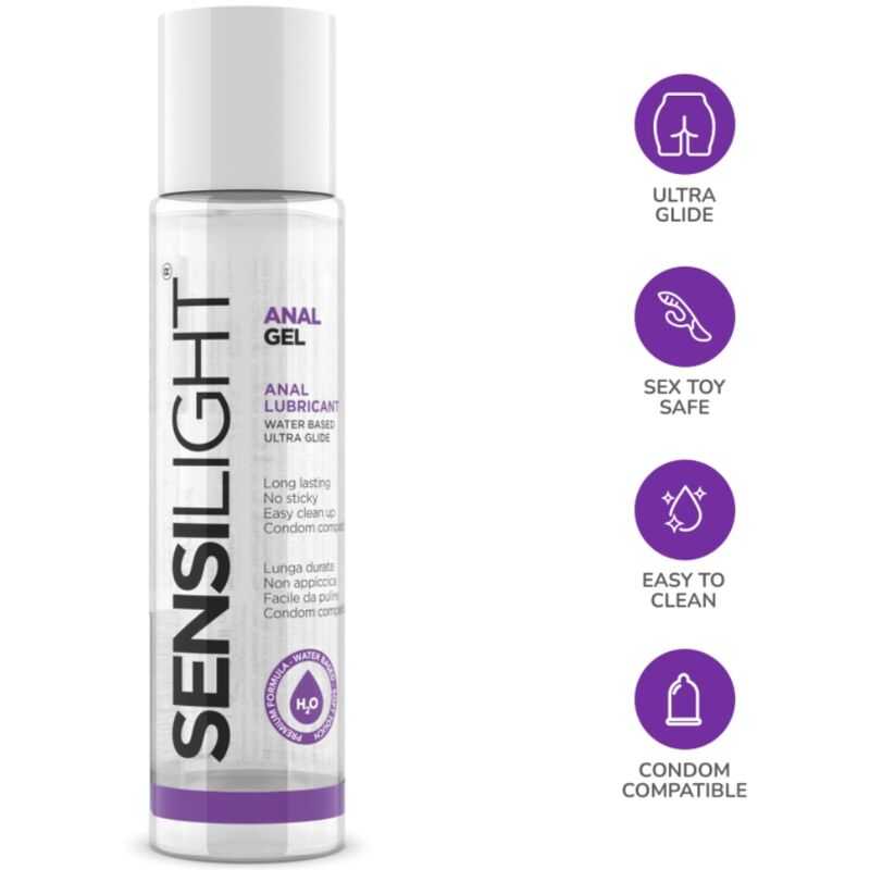 INTIMATELINE - SENSILIGHT SLIPPER GEL ANAL 60 ML