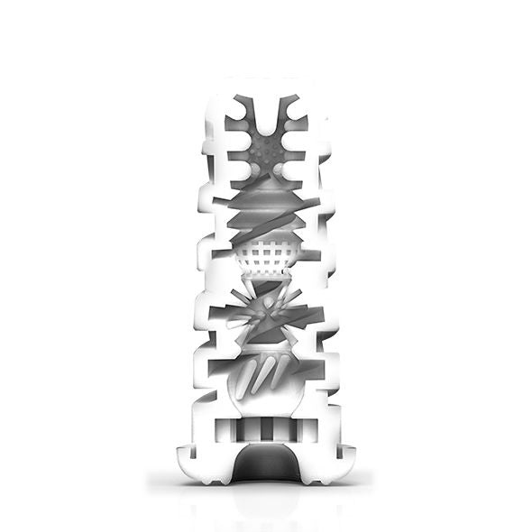 TENGA - TASSE VIDE RÉUTILISABLE AIR-TECH TWIST ONDULATION
