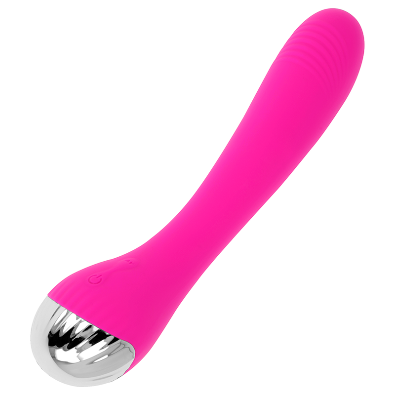 OHMAMA - VIBRADOR ESTIMULACIÓN DEL PUNTO G FLEXIBLE 19 CM