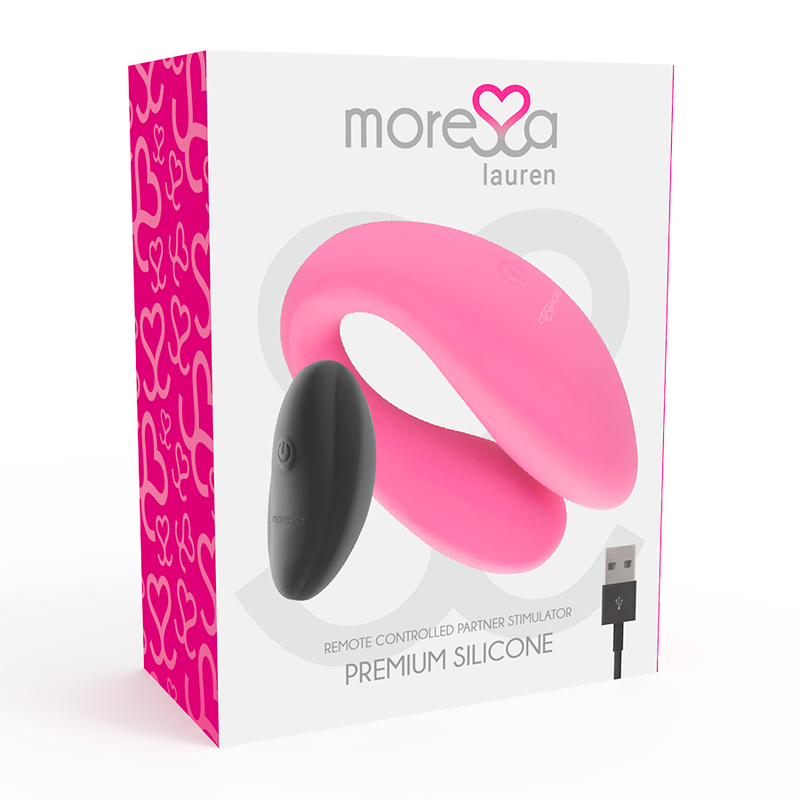 MORESSA - STIMULATEUR TÉLÉCOMMANDE LAUREN POUR COUPLES