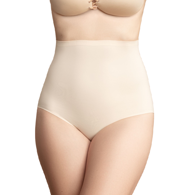 BYE-BRA - CULOTTE HAUTE AVEC REMBOURRAGE DES FESSES TAILLE S