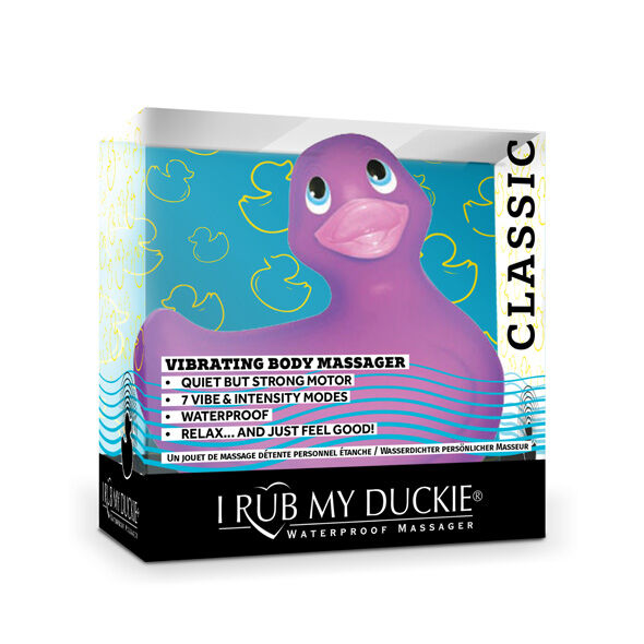 BIG TEASE TOYS - JE FRAPPE MON DUCKIE CLASSIQUE VIBRANT DUCK VIOLET