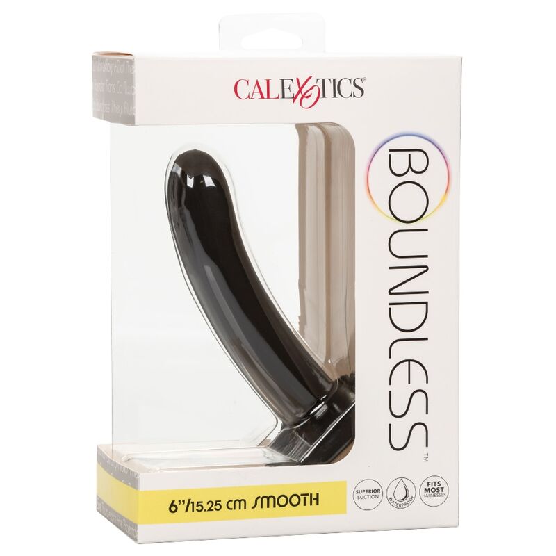 CALEXOTICS - BOUNDLESS DILDO 15.25 CM COMPATIBLE HARNAIS LISSE