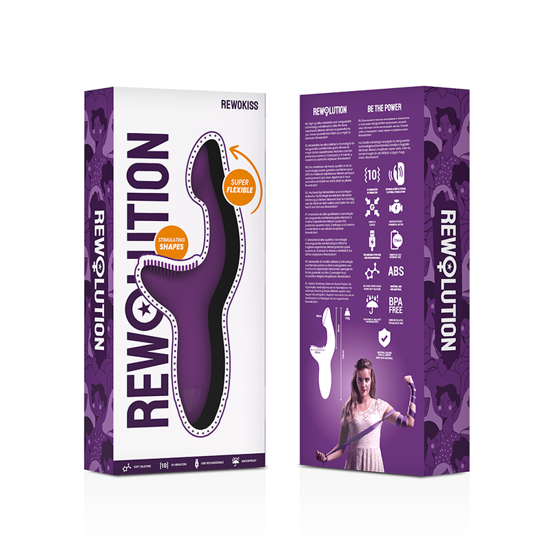 REWOLUTION - REWOKISS VIBRATEUR POINT STIMULATEUR