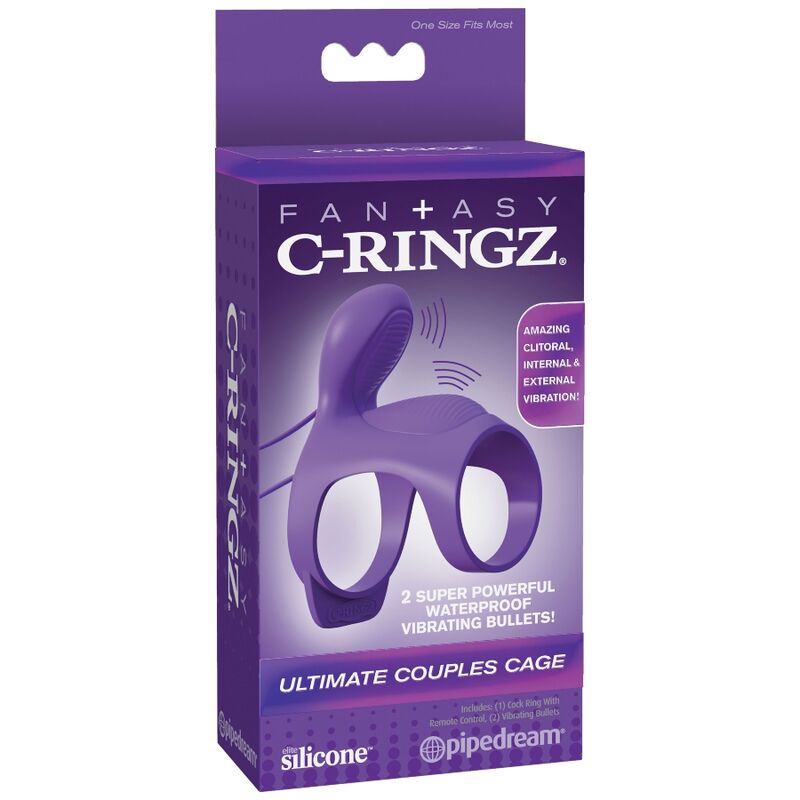 FANTASY C-RINGZ - CAGE POUR COUPLES ULTIME