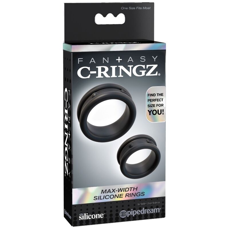 FANTASY C-RINGZ - BAGUES EN SILICONE MAX / LARGE