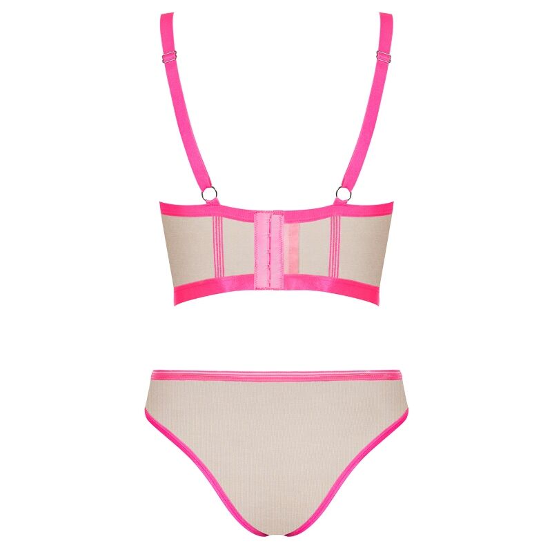 OBSESSIVE - NUDELIA CONJUNTO 2 PIEZAS ROSA S/M