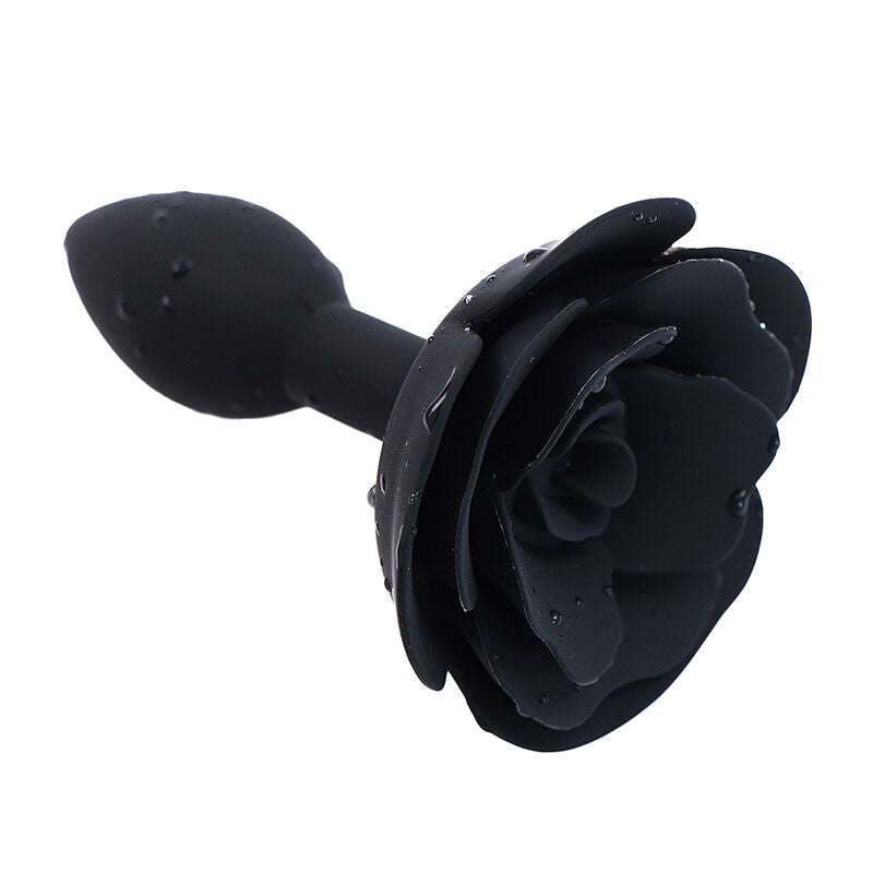 OHMAMA FETISH - PLUG ANAL EN SILICONE ROSE NOIR