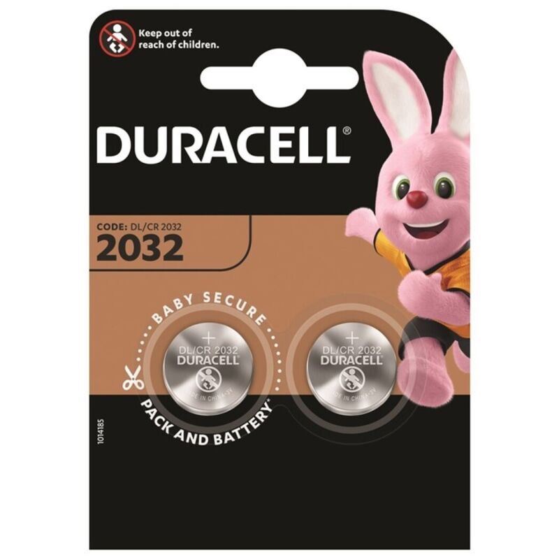 DURACELL - PILE BOUTON LITIO CR2032 3V 2 UNIT?