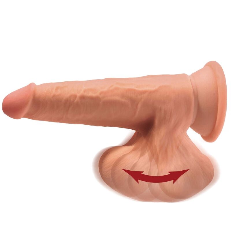 KING COCK - BALLES GODE 3D PLUS 15,2 CM