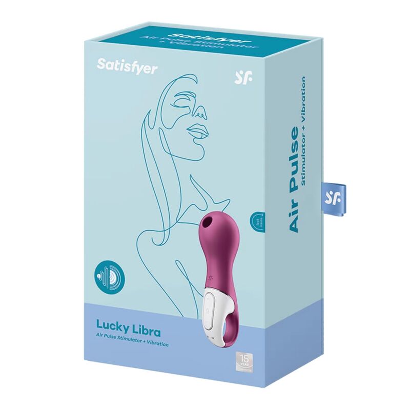 SATISFYER - STIMULATEUR ET VIBRATEUR LUCKY LIBRA