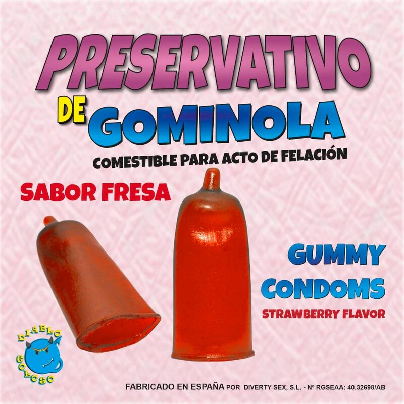 DIABLO PICANTE - CONSERVATEUR GUMMY À LA FRAISE