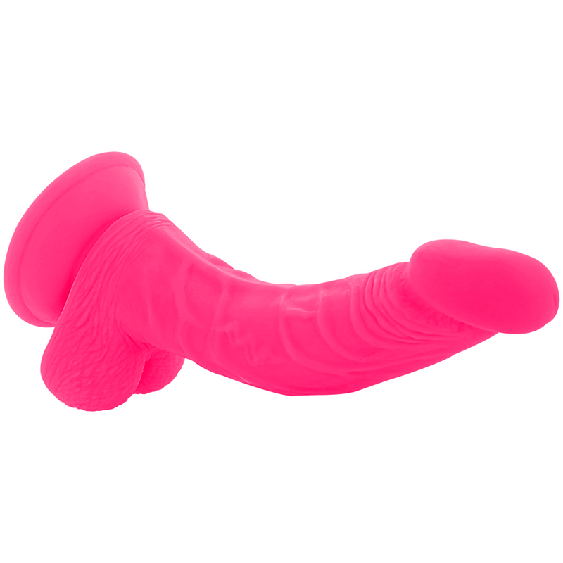 DIVERSIA - DILDO VIBRANT FLEXIBLE ROSE 21.5 CM -O- 4.5 CM