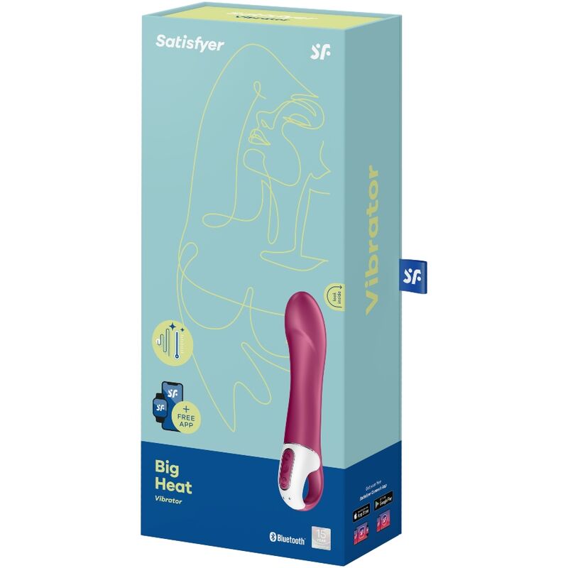 SATISFYER - VIBRATEUR POINTG GRANDE CHALEUR