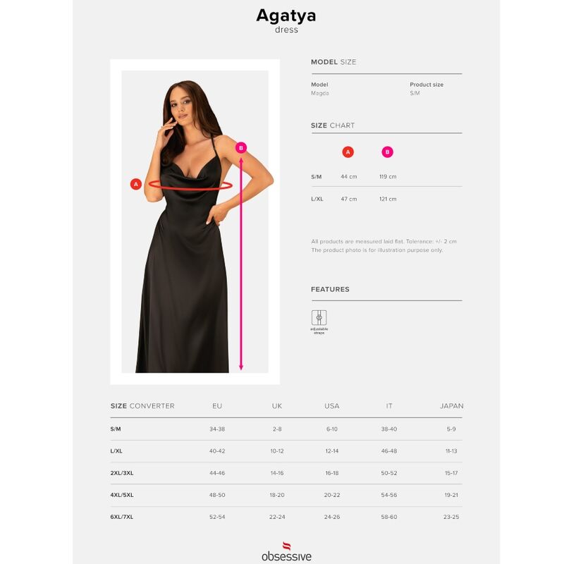 OBSESSIVE - ROBE AGATYA S/M