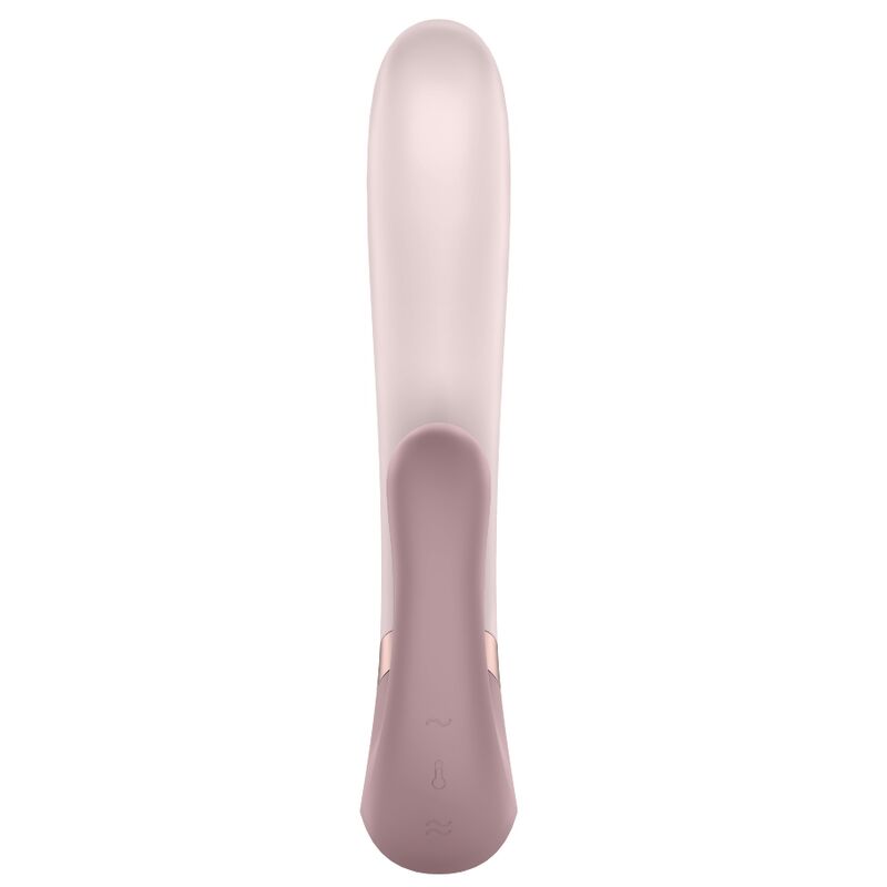 SATISFYER - VIBRATEUR À ONDE DE CHALEUR APPLICATION ROSE