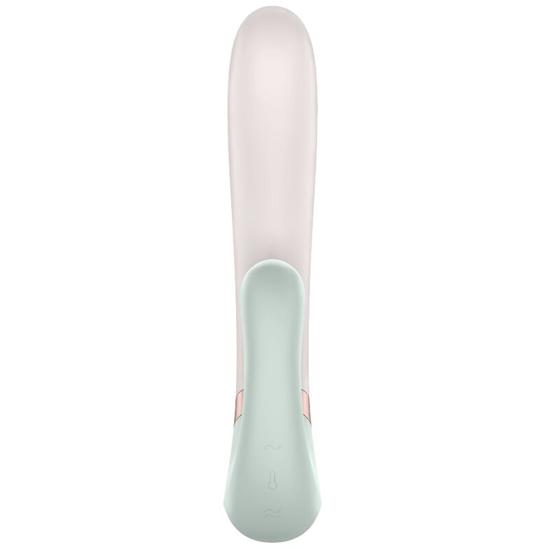 SATISFYER - VIBRATEUR À ONDE DE CHALEUR APPLICATION ROSE