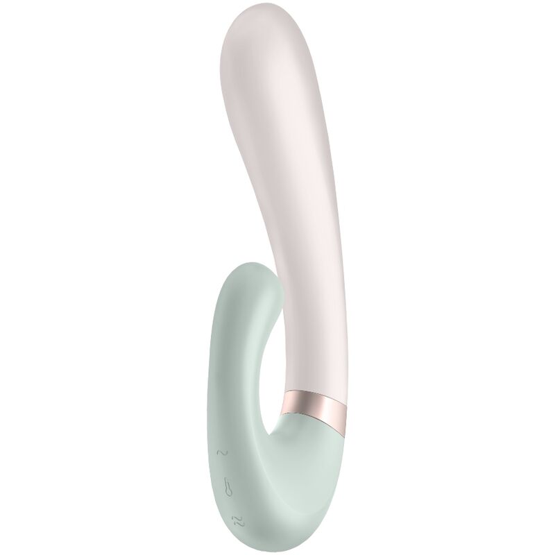 SATISFYER - VIBRATEUR À ONDE DE CHALEUR APPLICATION ROSE