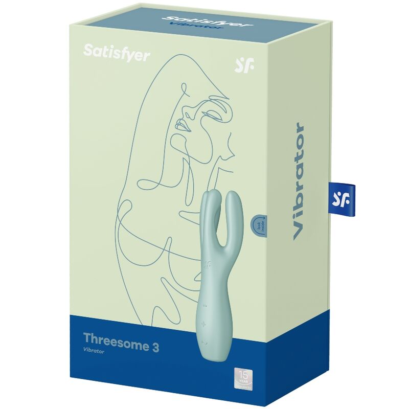 SATISFYER - VIBRATEUR TRIO 3 ROSE