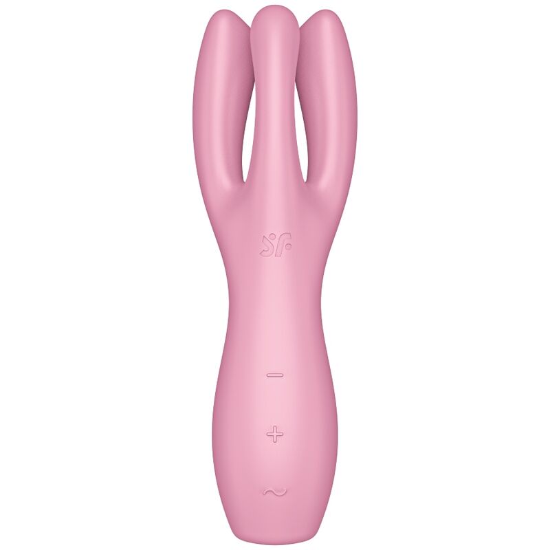 SATISFYER - VIBRATEUR TRIO 3 ROSE