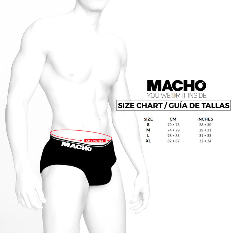 MACHO - MS24A SLIP JAUNE FONCÉ S