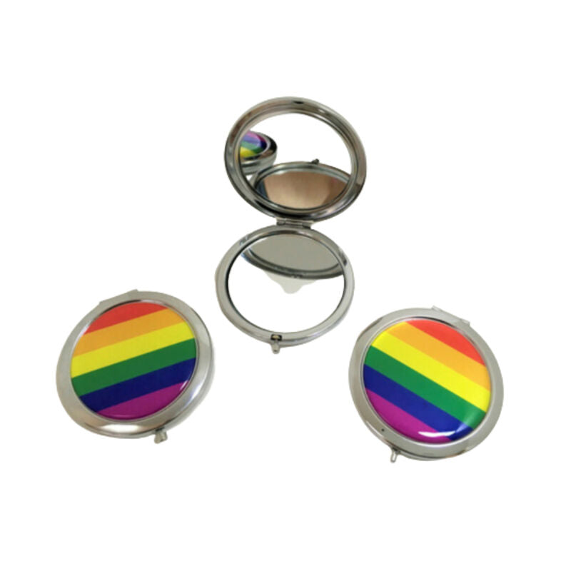 PRIDE - MIROIR DOUBLE FACE DRAPEAU LGBT