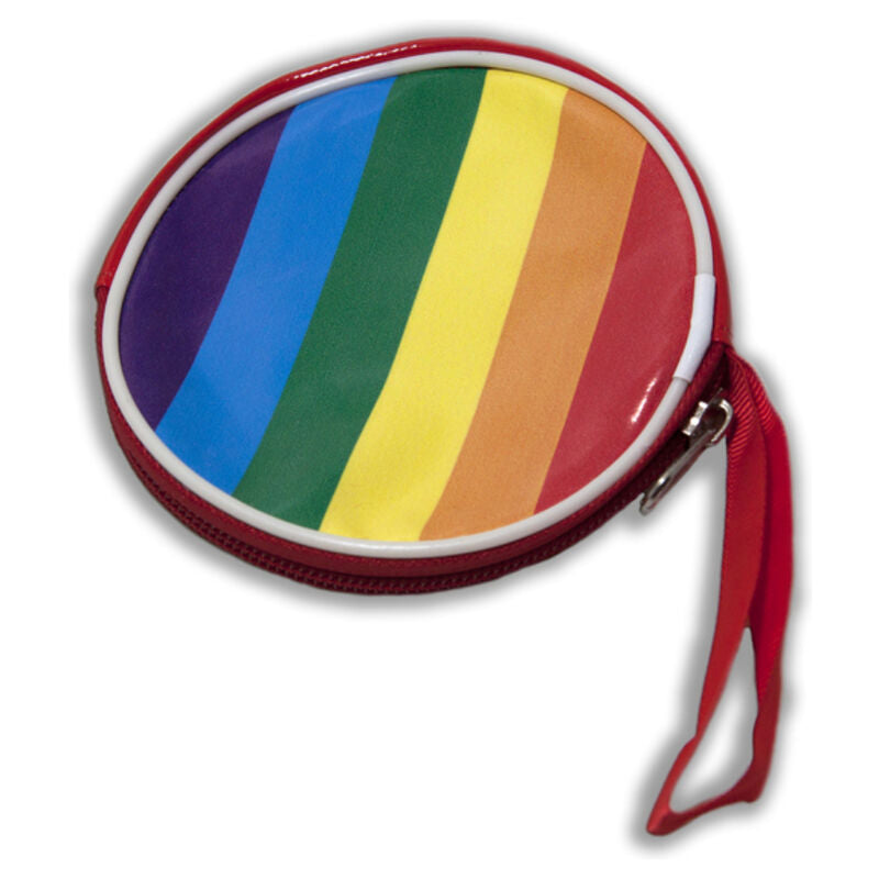 PRIDE - PORTE-MONNAIE RONDE DRAPEAU LGBT