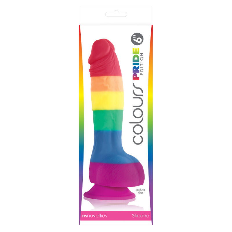 FIERTÉ - GODE DRAPEAU LGBT 15 CM