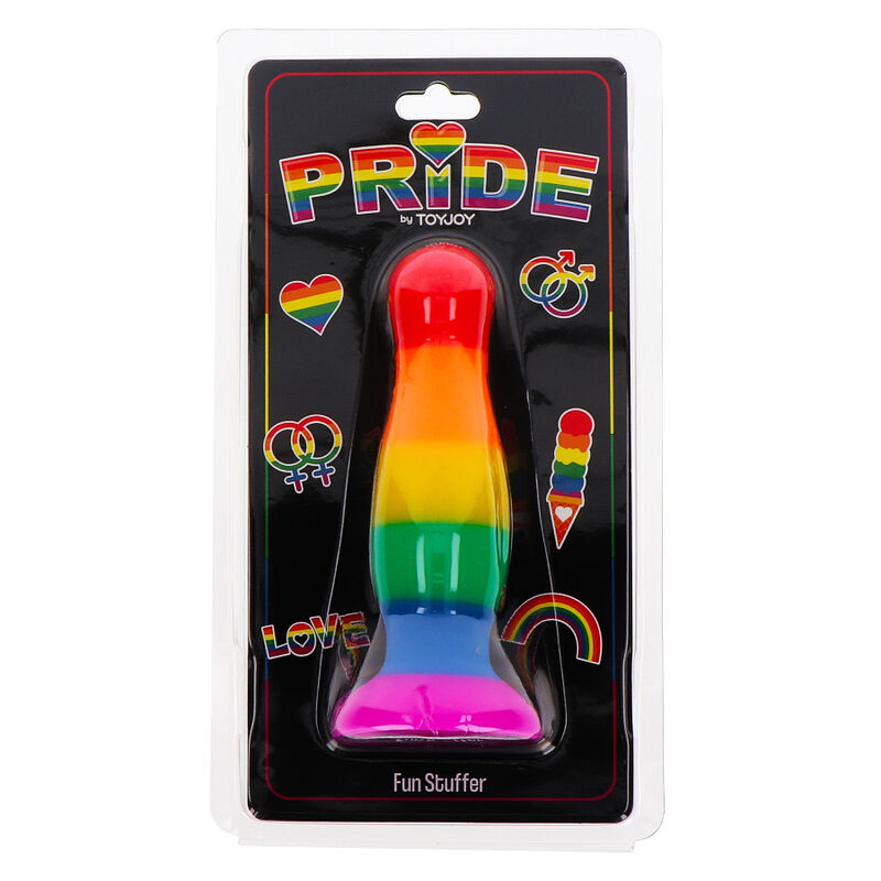 FIERTÉ - FICHE DRAPEAU LGBT FUN STUFER 8,5 CM