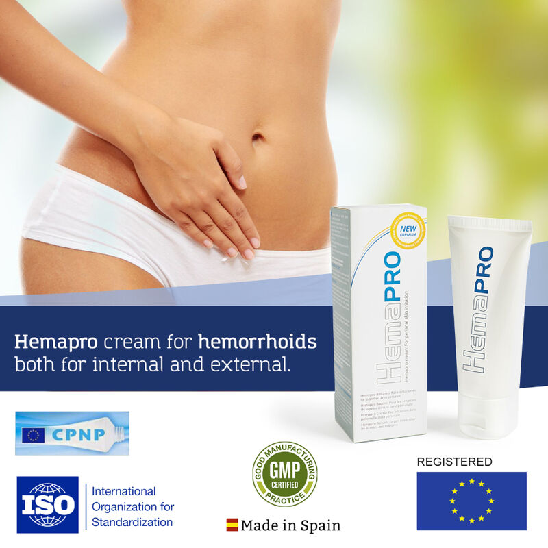 500 COSMÉTICOS - HEMAPRO CREMA PARA EL TRATAMIENTO DE HEMORROIDES