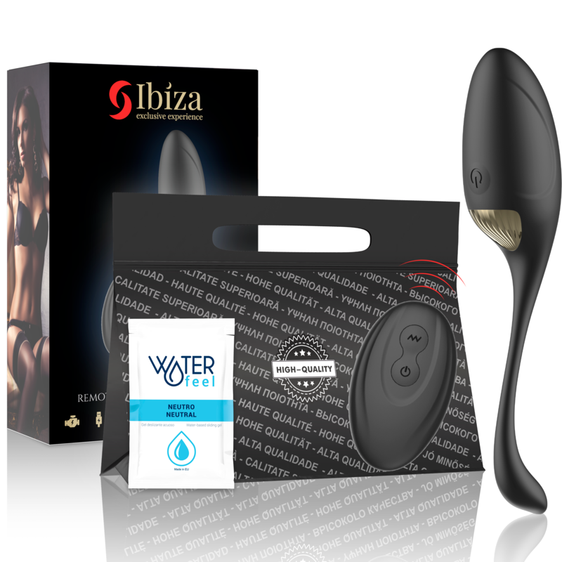 IBIZA - VIBRATEUR OEUFS PUISSANT TÉLÉCOMMANDE