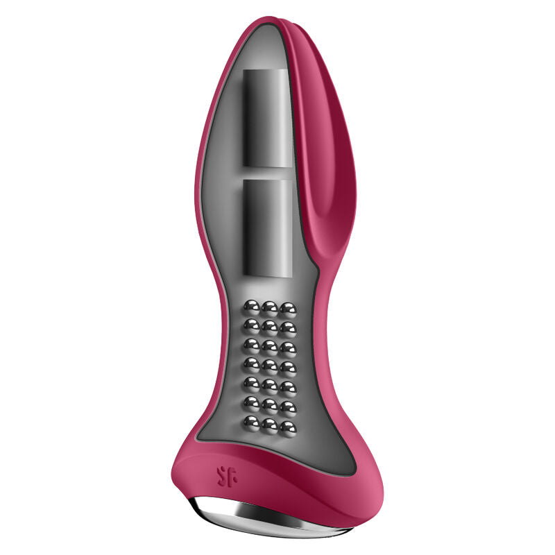 SATISFYER - APPLICATION DE PLUG VIBRANT ROTATOR PLUG 2+ NOIR