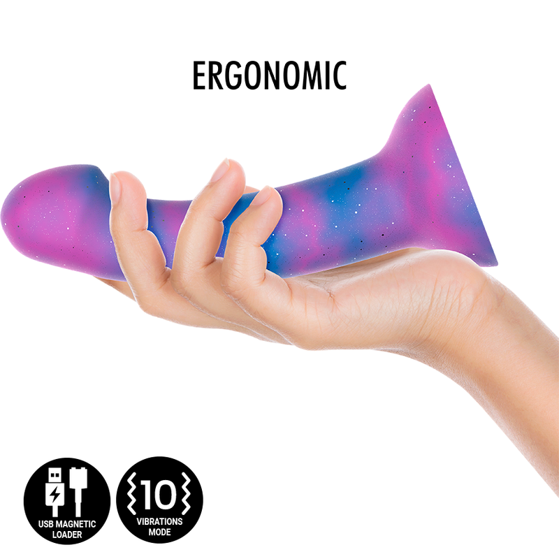 MYTHOLOGY - DION GALACTIC DILDO M - VIBRATEUR WATCHME TECHNOLOGIE SANS FIL COMPATIBLE