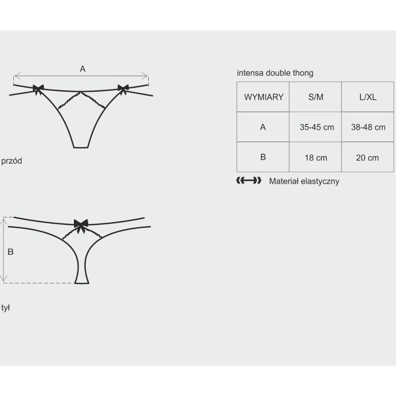 OBSESSIVE - STRING DOUBLE INTENSA S/M