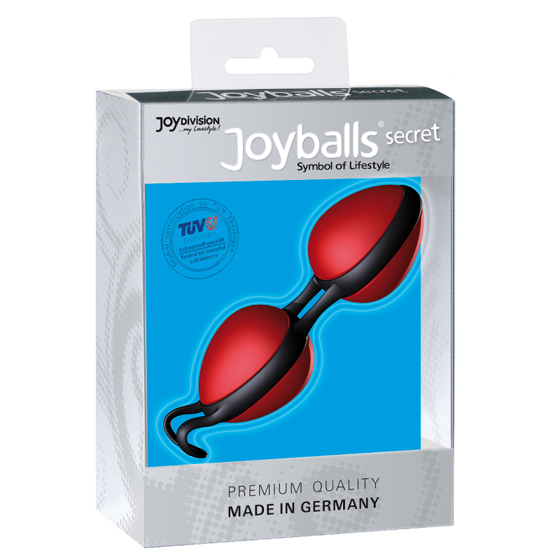 JOYDIVION JOYBALLS - BOULES CHINOIS SECRET NOIRES ET ROUGES