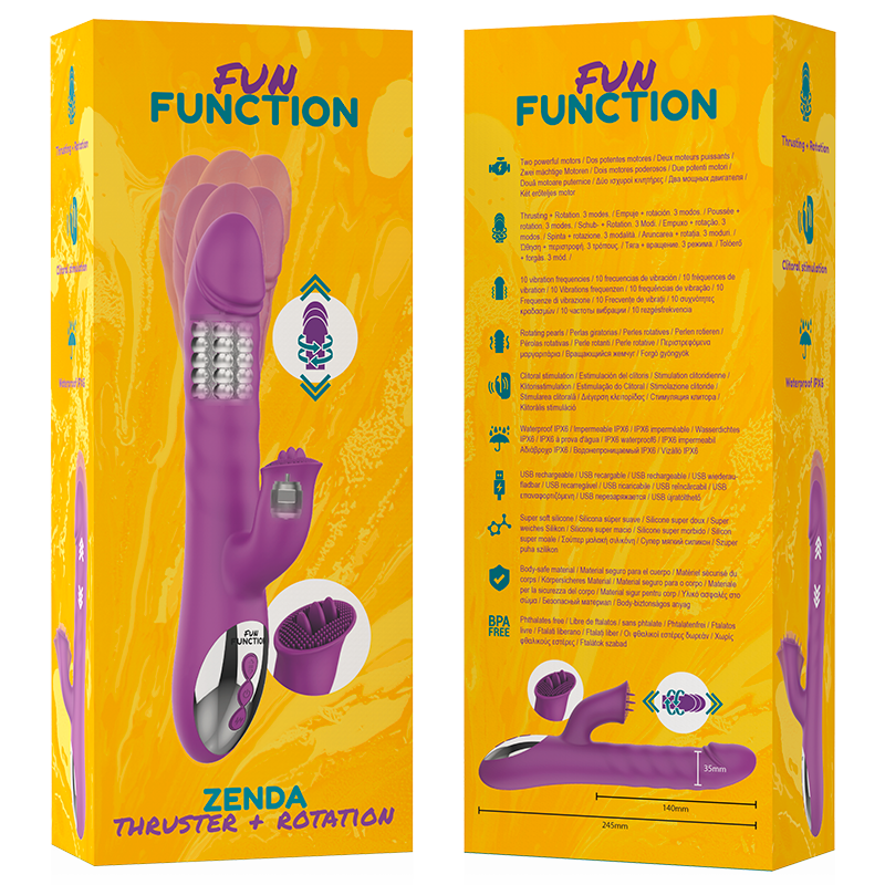 FONCTION FUN - PROPULSEUR ET ROTATION ZENDA