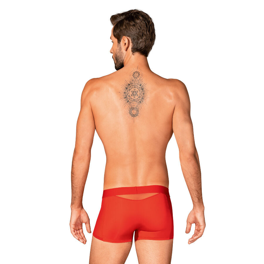 OBSESSIVE - BOXER BOLDERO ROUGE S/M