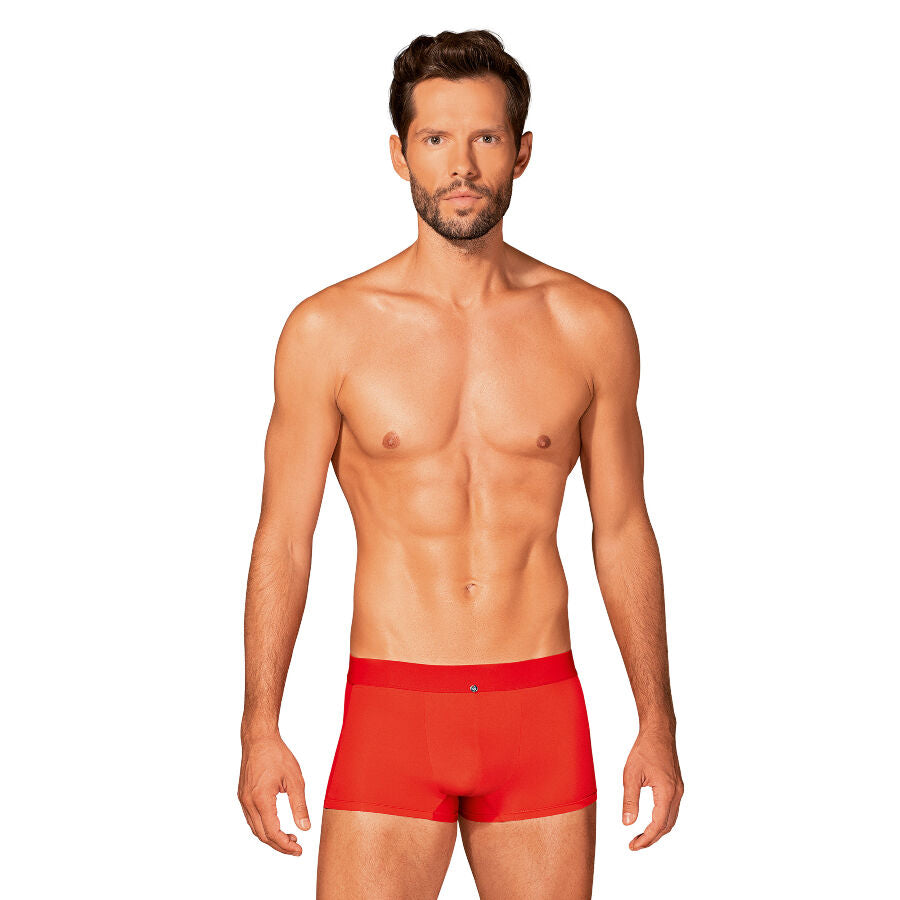 OBSESSIVE - BOXER BOLDERO ROUGE S/M