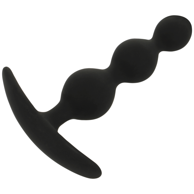 OHMAMA - CHAÎNE DE BOULES ANAL 10 CM - NOIR