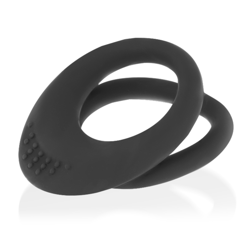 BAGUE OHMAMA DOUBLE SILICONE 3,5 CM - 4,5 CM