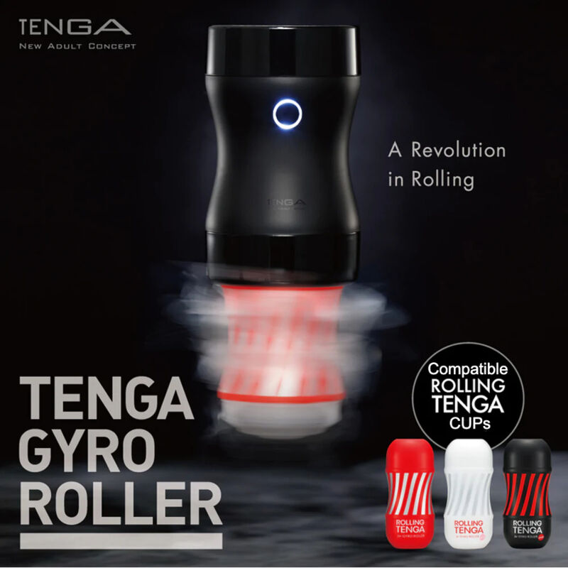 TENGA - MASTURBATEUR FORT GYRO ROLLER CUP