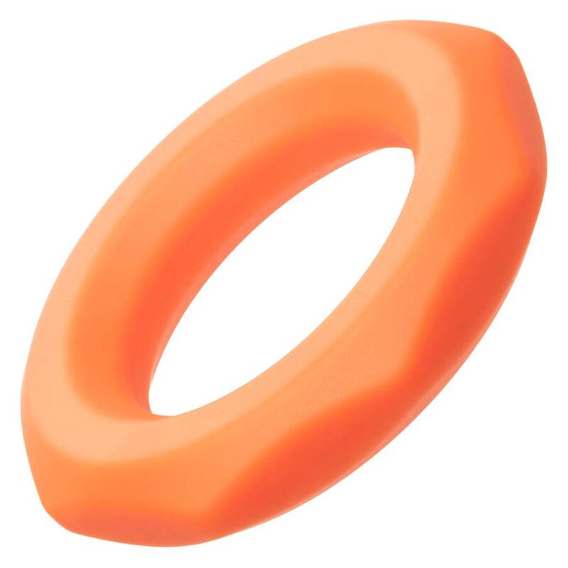 CALEXOTICS - BAGUE ALPHA SEXAGONE ORANGE